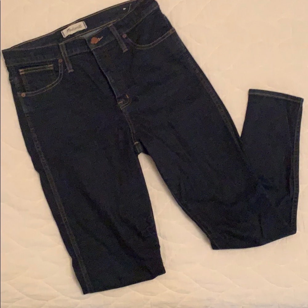 Madewell 10” High Rose Skinny